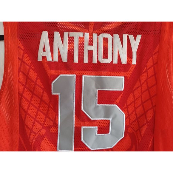 Nike Elite Syracuse #15 Carmelo Anthony Embroidered Basketball Jersey Size XL - Picture 3 of 6